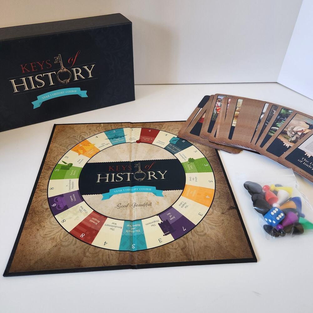 Complete Keys Of History Year 1 History Game THE GOOD & THE BEAUTIFUL Homeschool